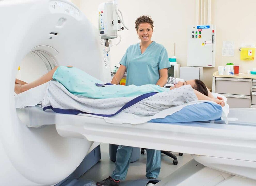 Az MRI egy drága műszeres módszer a varikózus vénák diagnosztizálására